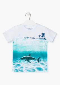 Camiseta niño tiburon