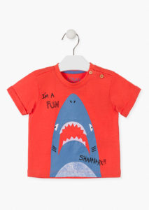 Camiseta tiburón bebé