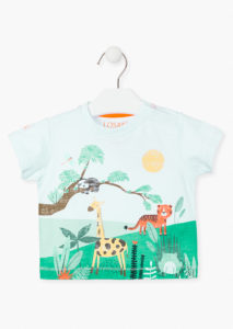 Camiseta animales selva