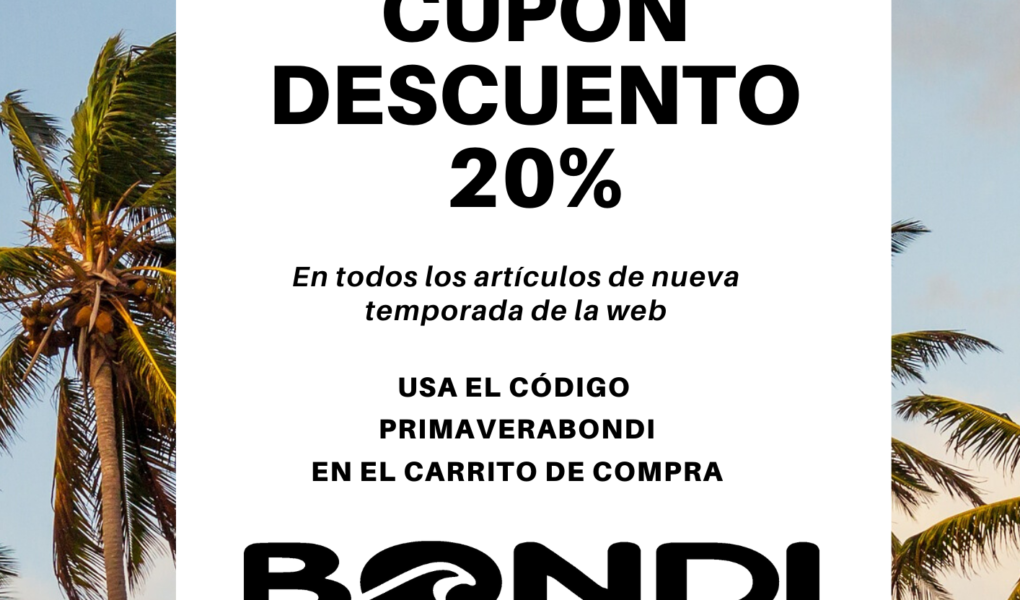 Cupon 20% Bondi