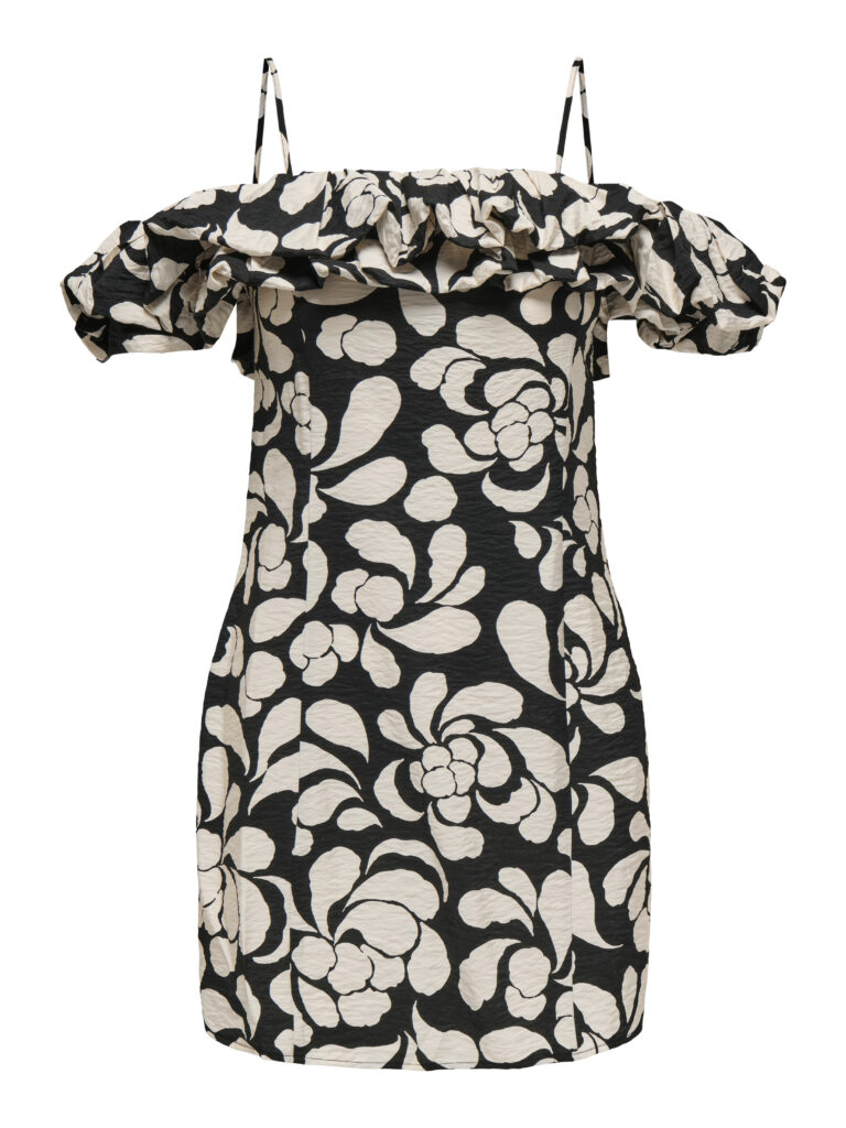 ONLVIOLA OFF SHOULDER SHORT DRESS PTM
