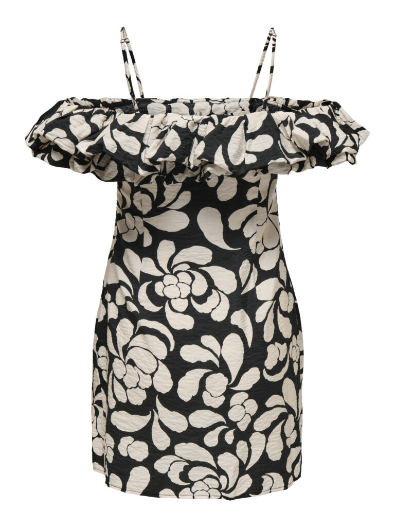 ONLVIOLA OFF SHOULDER SHORT DRESS PTM